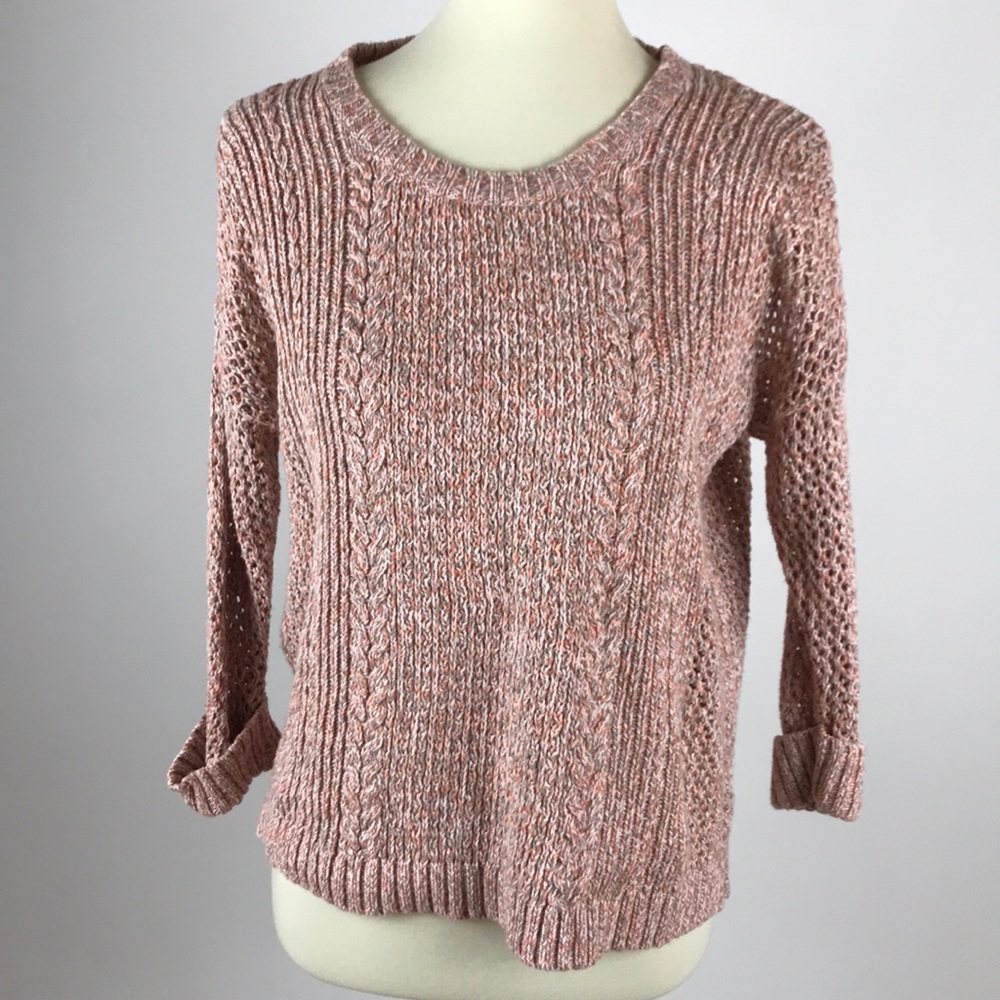Madewell | Pink Sweater Top